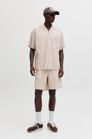 Chemise loose - Beige
