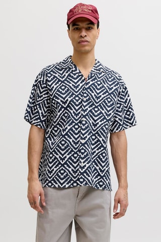 Chemise loose - Bleu marine