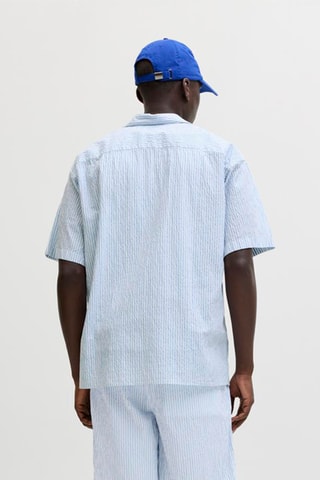 Chemise loose - Ciel