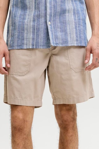 Short regular taille haute - Beige