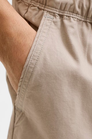 Short regular taille haute - Beige