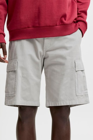 Short relaxed - Gris clair