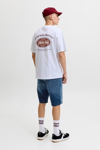 Short regular en jean - Bleu marine