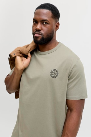 T-shirt en coton biologique - Kaki