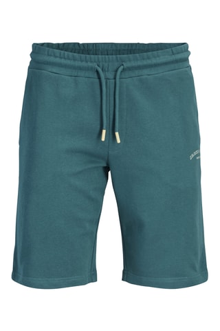 Short regular en coton biologique - Bleu canard