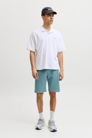 Short regular en coton biologique - Bleu clair
