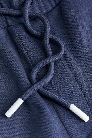 Short regular en coton biologique - Bleu marine