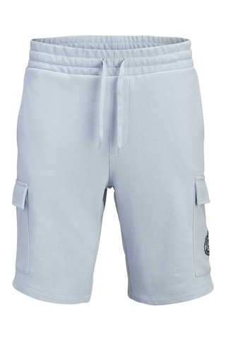 Short regular en coton biologique - Bleu
