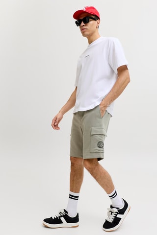 Short regular en coton biologique - Vert
