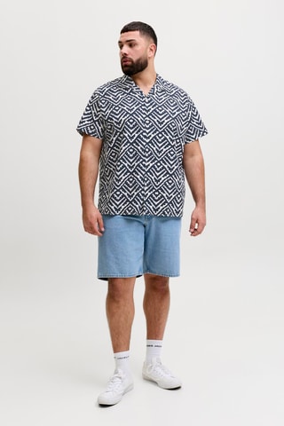 Chemise loose - Bleu marine