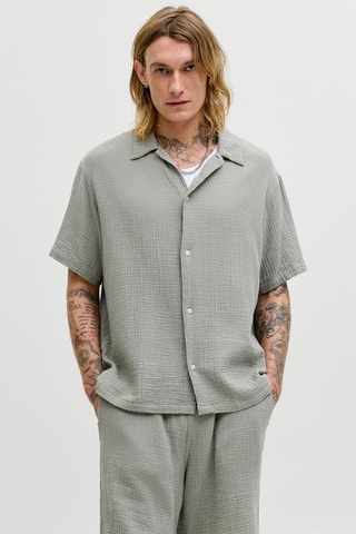 Chemise relaxed - Vert