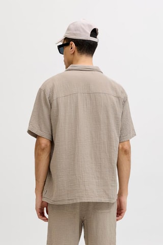 Chemise relaxed - Kaki