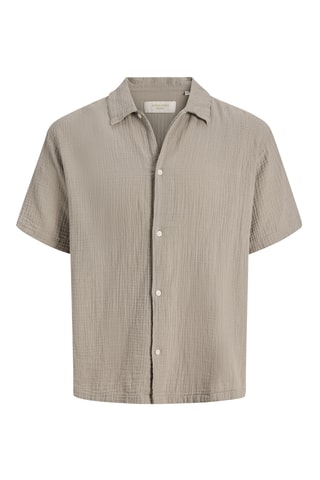 Chemise relaxed - Kaki