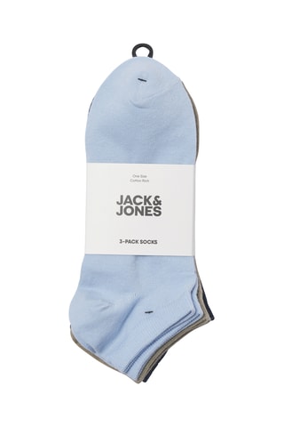 3 paires de soquettes - Bleu