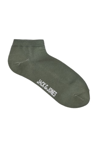 3 paires de soquettes - Anthracite et vert olive
