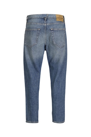 Jean relaxed taille haute - Bleu cobalt