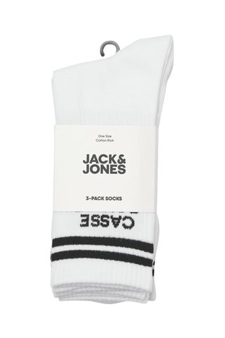 3 paires de chaussettes - Blanc