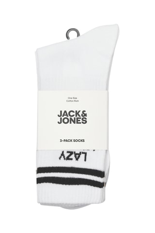 3 paires de chaussettes - Blanc