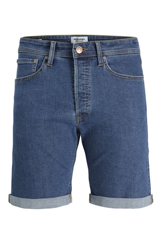 Bermuda en jean regular - Bleu marine