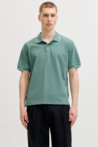 Polo regular en coton biologique - Kaki