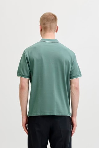 Polo regular en coton biologique - Kaki
