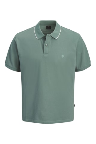 Polo regular en coton biologique - Kaki