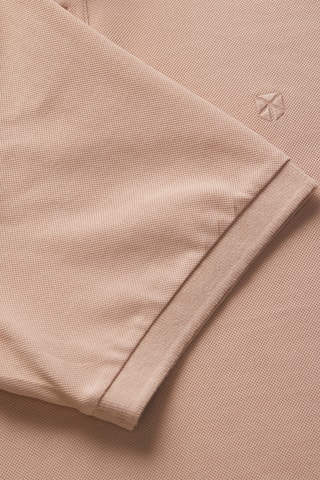 Polo regular en coton biologique - Rose clair