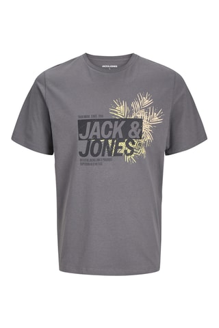 T-shirt regular - Gris foncé