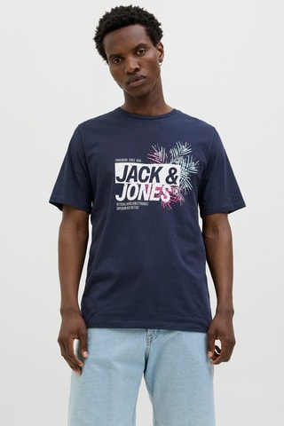 T-shirt regular - Bleu marine