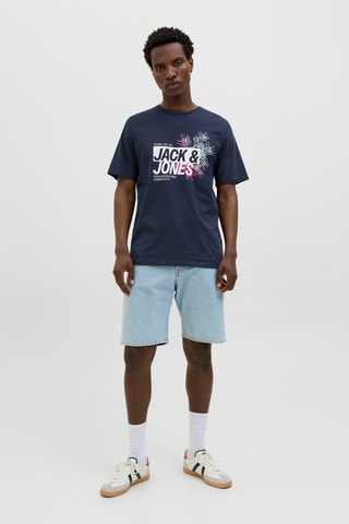 T-shirt regular - Bleu marine