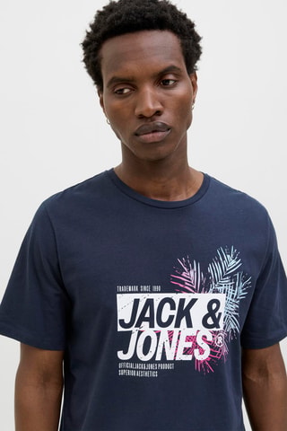 T-shirt regular - Bleu marine