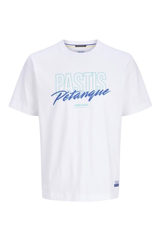 T-shirt regular en coton biologique - Ciel
