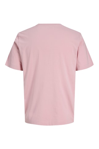 T-shirt regular en coton biologique - Mauve