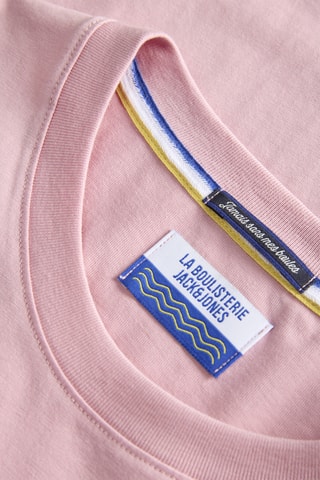 T-shirt regular en coton biologique - Mauve