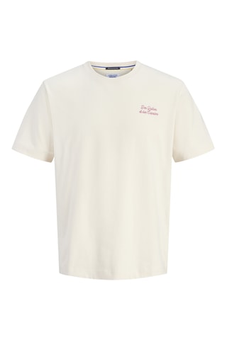 T-shirt regular en coton biologique - Blanc