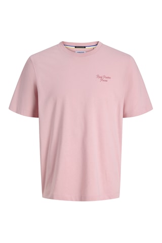 T-shirt regular en coton biologique - Mauve