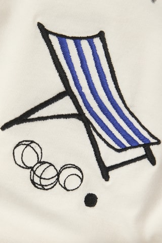 T-shirt relaxed en coton biologique - Blanc