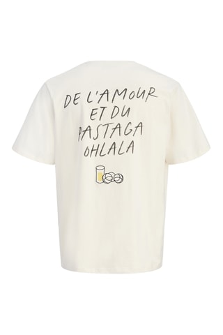 T-shirt relaxed en coton biologique - Blanc