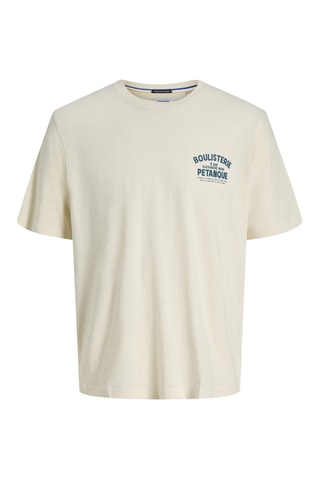 T-shirt relaxed en coton biologique - Blanc
