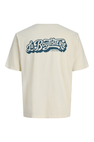 T-shirt relaxed en coton biologique - Blanc