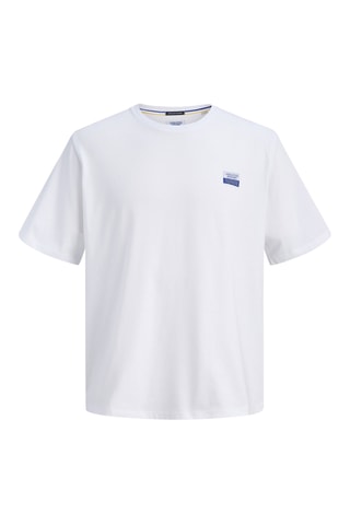 T-shirt relaxed en coton biologique - Blanc