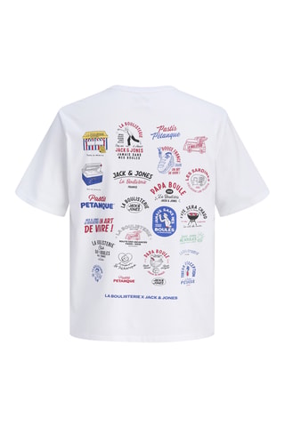 T-shirt relaxed en coton biologique - Blanc