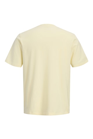 T-shirt regular en coton biologique - Jaune