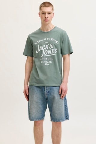 T-shirt regular en coton biologique - Vert