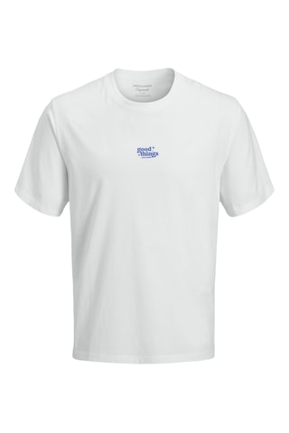 T-shirt relaxed - Blanc