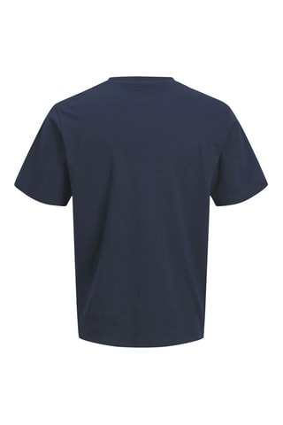 T-shirt relaxed - Bleu marine