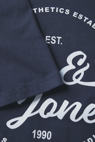 T-shirt relaxed - Bleu marine
