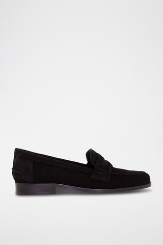 Mocassins em couro - Preto