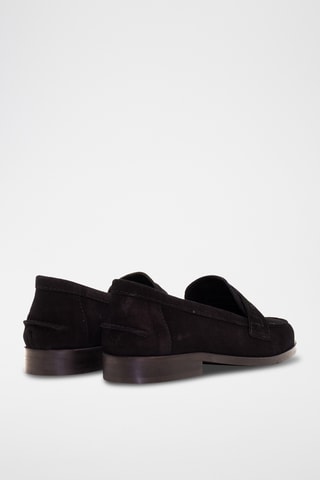 Mocassins em couro - Preto