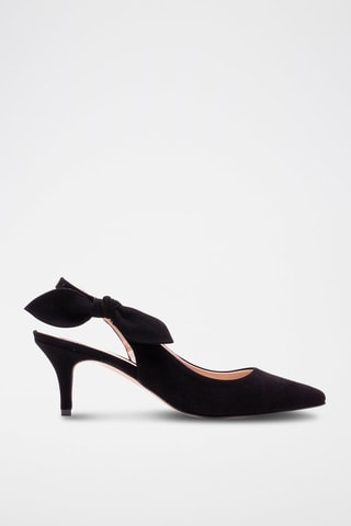 Sapatos de salto em nobuck Preto - Preto